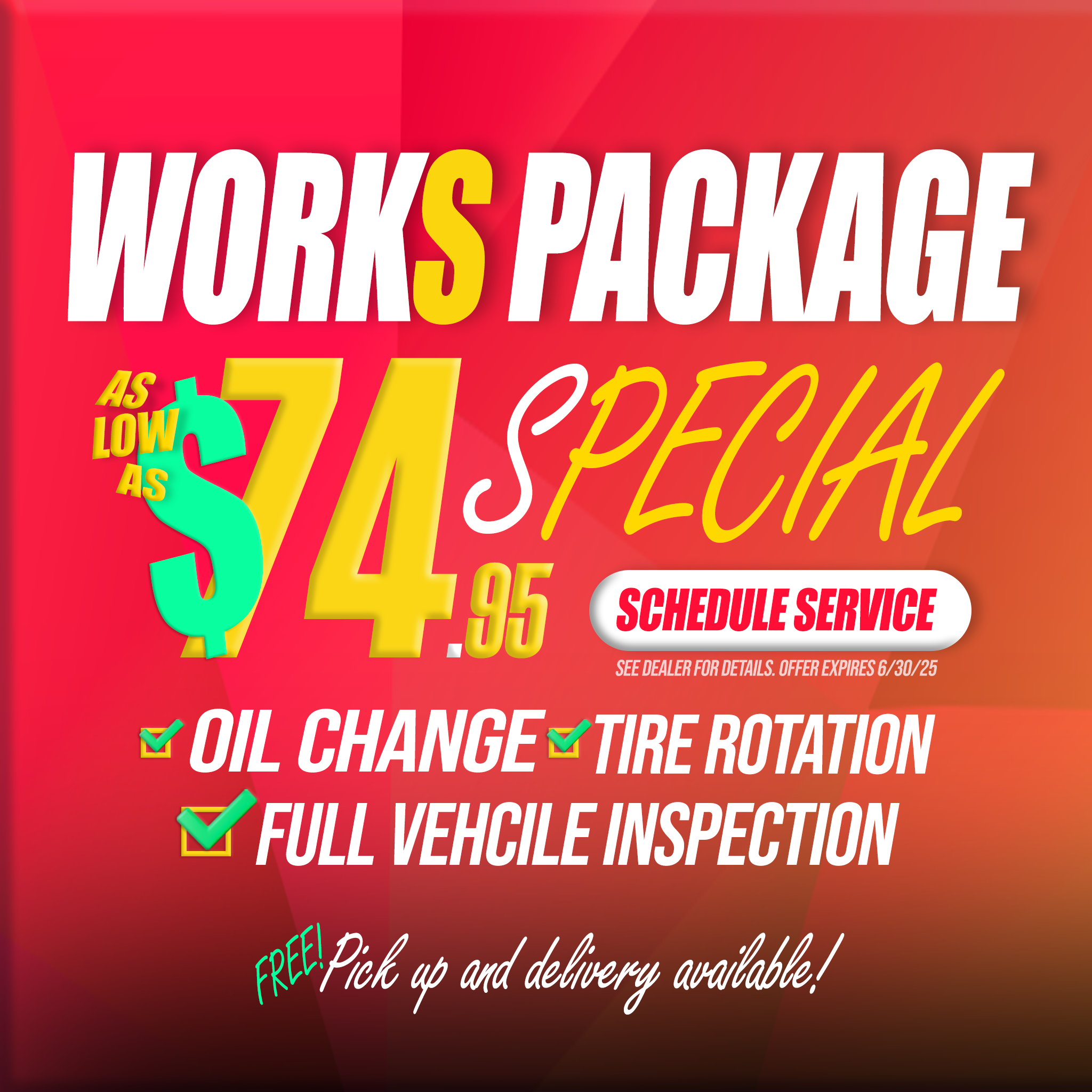 Ford - Works Package June